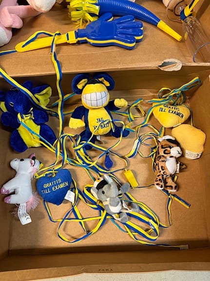 IKEA gosedjur och studentnallar blandat paket