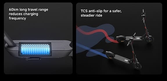 Helt ny Xiaomi Elscooter 5 Plus - 12" , 60km, ABS – oöppnad