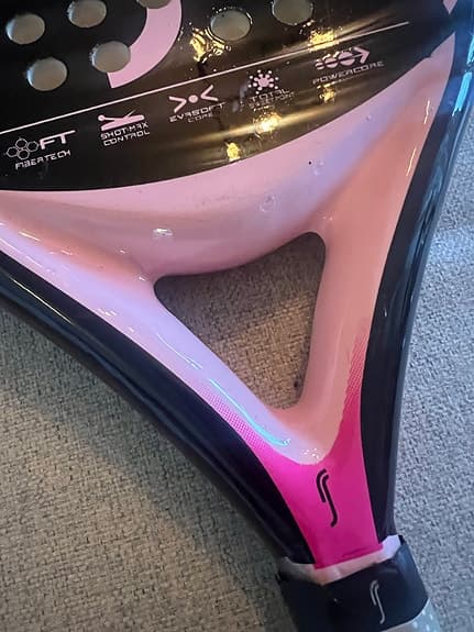 Nova Women’s Edition padelracket svart/rosa