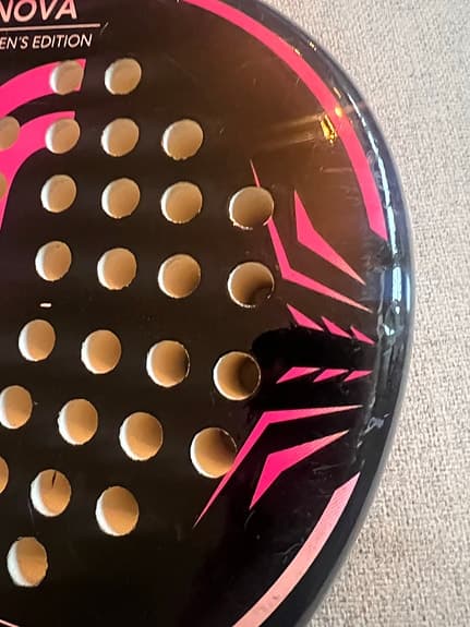 Nova Women’s Edition padelracket svart/rosa