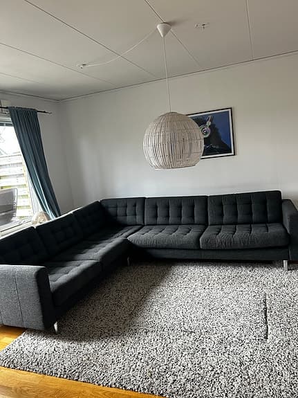 5-sitsig hörnsoffa