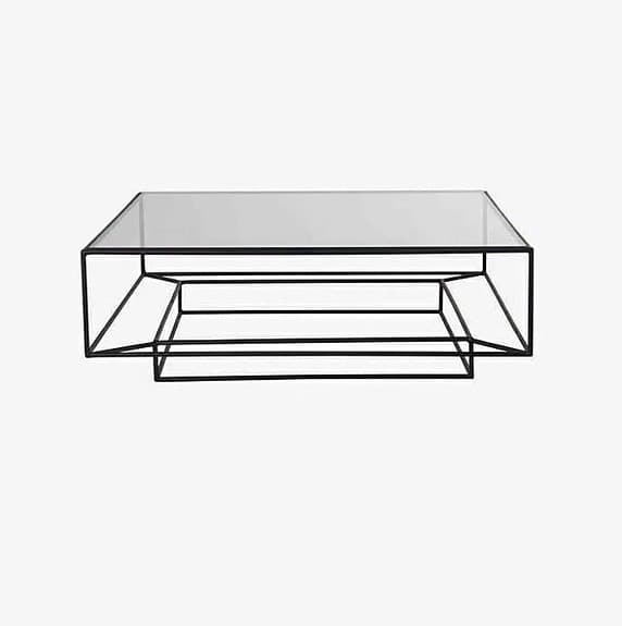 Helt ny / oanvänd design elegant soffbord 100*100 cm