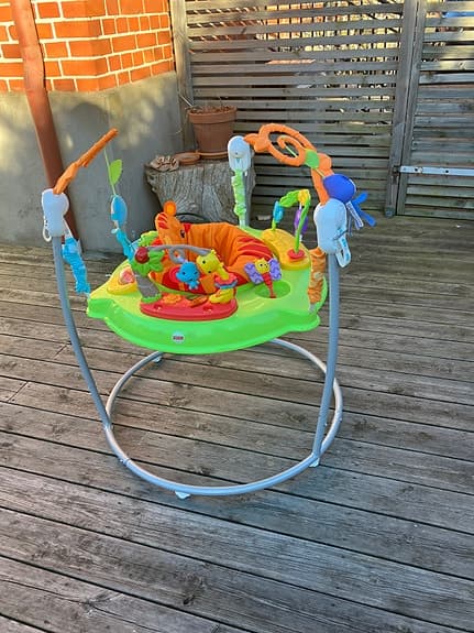 Fisher-Price aktivitetsstol / hoppgunga för bebis