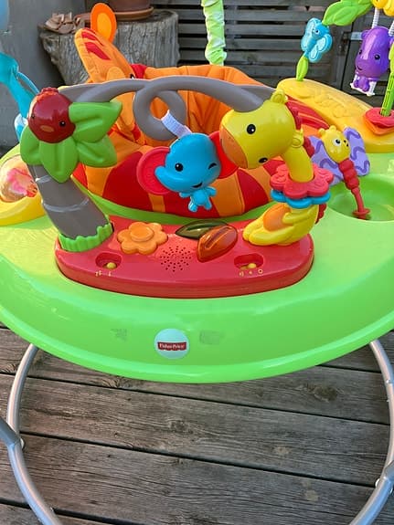 Fisher-Price aktivitetsstol / hoppgunga för bebis