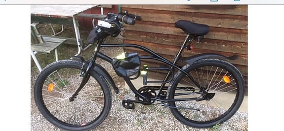 Stålhästen stadscykel 28" unisex stl L svart