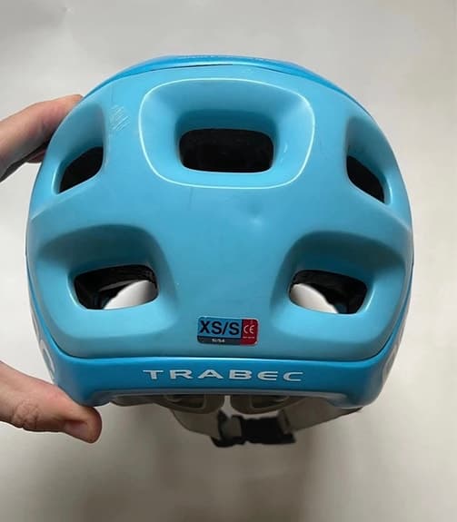 POC Trabec cykelhjälm XS/S 51cm-54cm blå -gott skick