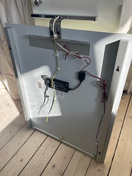 INR LED-spegel 60 cm, badrum