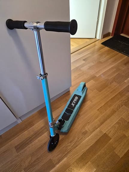 X-Pro elsparkcykel turkos för barn