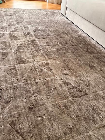 Mio Pyramid viskosmatta 200x300 cm beige