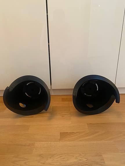 Cykelhållare, cycloc väggfäste cykel svart plast