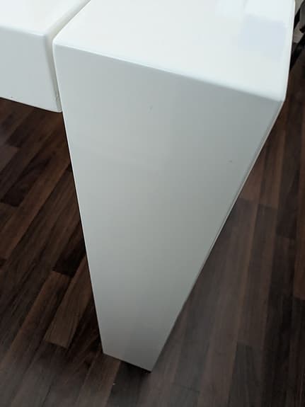 Vitt matbord