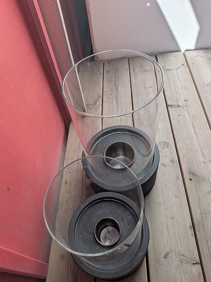 2st. Bordskamin med Bioetanol