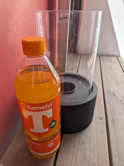 2st. Bordskamin med Bioetanol