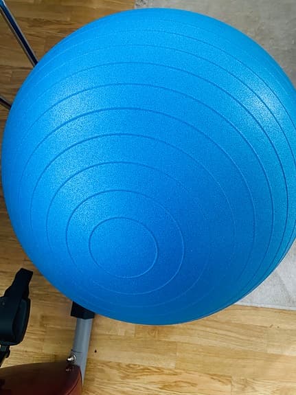 Gymboll / Pilatesboll – Blå (65 cm)50kr