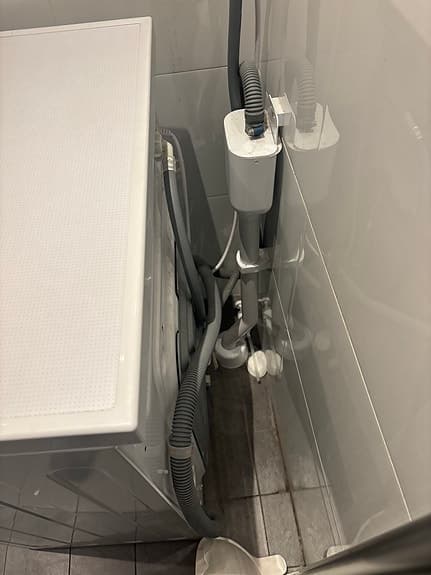 LG kombinerad tvättmaskin/torktumlare 2in1 vit