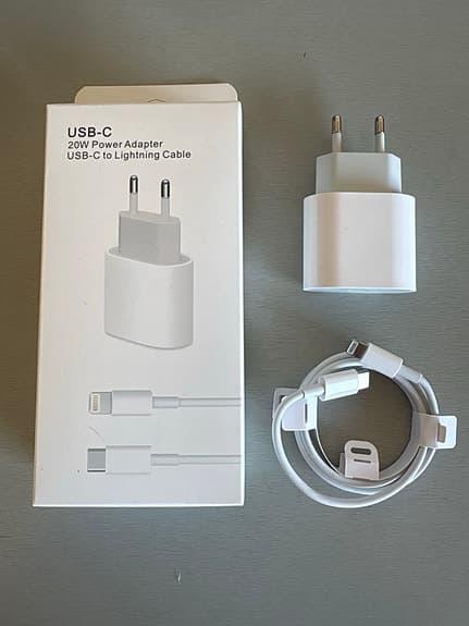 USB‑C till Lightning laddare