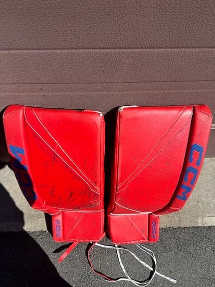 Målvaktsbenskydd Ishockey