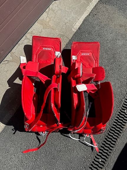 Målvaktsbenskydd Ishockey