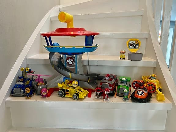 Paw Patrol torn och fordon med figurer