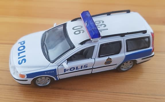 Leksaksbil VW ambulans