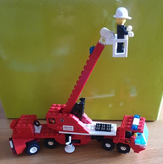 Lego brandbil