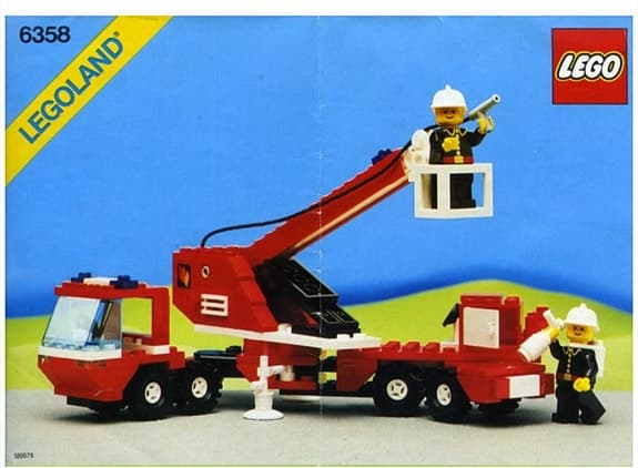 Lego brandbil