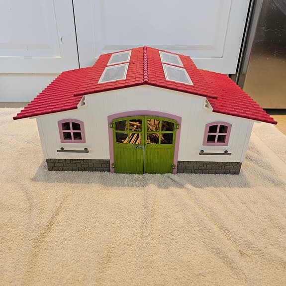 Schleich Ridcenter med ryttare & hästar