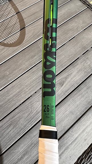 Wilson Blade V8 26 tennsracket grön