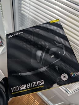 Corsair X - Void RGB ELITE USB Carbon