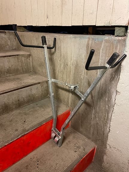 Cykelhållare 2 cyklar, till bil med dragkrok
