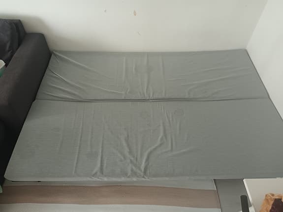 IKEA bäddsoffa grå