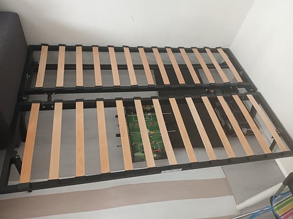 IKEA bäddsoffa grå