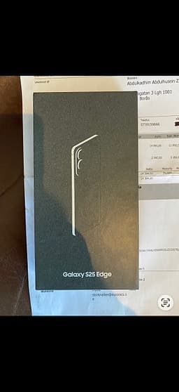 Samsung Galaxy S25 Edge mobil 256 GB