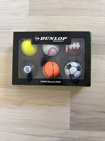 6-pack golfbollar
