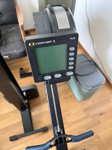 Roddmaskin Technogym med PM5