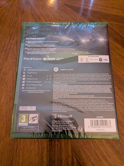 EA FC 24 - Oöppnad - Xbox Series X & Xbox One