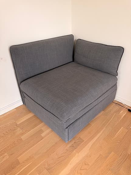 Vallentuna Sittmodul med bäddfunktion 100×80×46cm