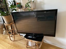 LG 42PJ350N plasma-TV 42 tum svart