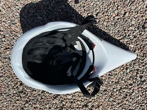 Spiuk tempohjälm vit/silver cykelhjälm, strl M