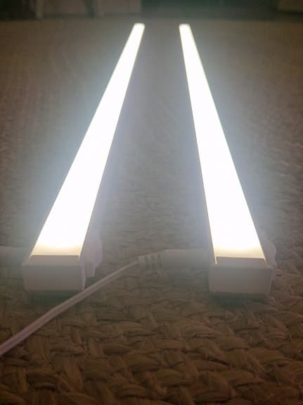 Premium LED skåpsbelysning 4x120cm 10,5W 4000K Sävar