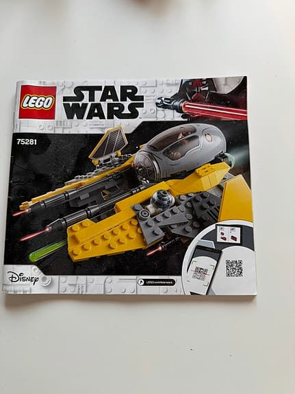 LEGO Star Wars 75281 Anakin’s Jedi Interceptor rymdskepp