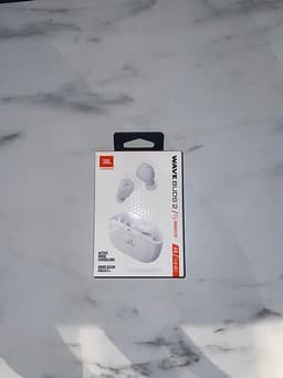 JBL Wave Buds 2 Wireless hörlurar vita