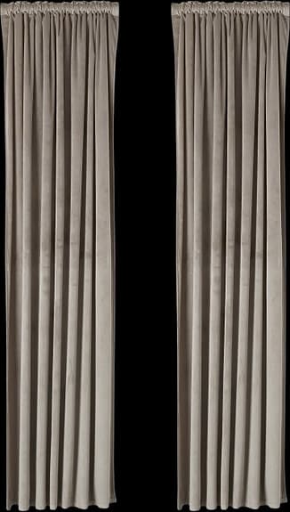 Åhléns Home Gardin Sara sammetsgardin 4 st