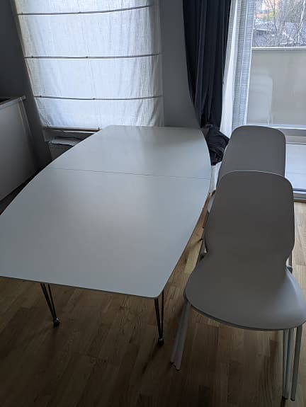 bordet för teras eller uteköket för 8-10pers.
