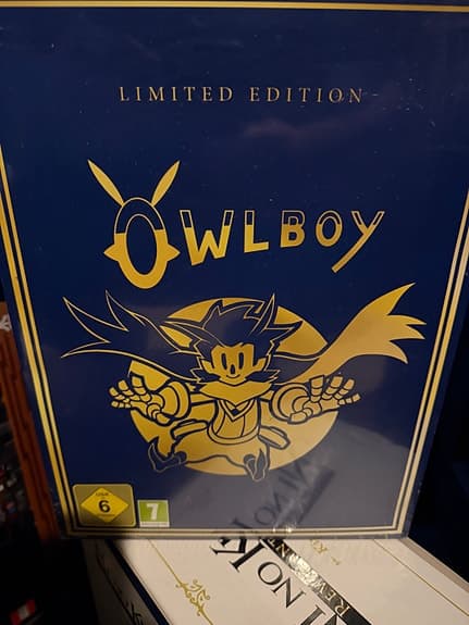 Owlboy Limited Edition spel till Playstation 4 (Oöppnat)