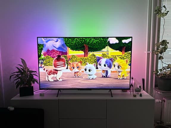 Philips TV med Ambilight 55”