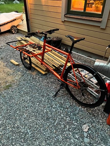Omnium Cargo lastcykel – fint skick, perfekt för barnfamilj
