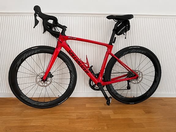 Specialized Roubaix – kolfiber – skivbromsar – uppgraderade hjul
