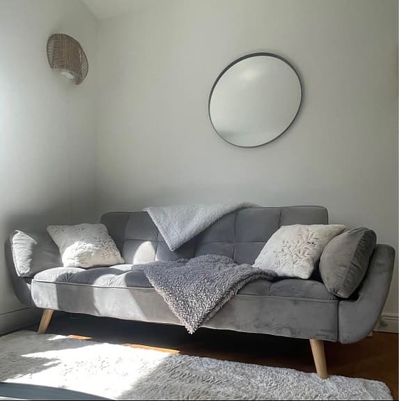 IKEA Birgit Østergaard bäddsoffa grå