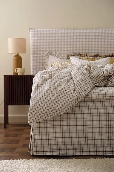 Sängkappa och gavelöverdrag